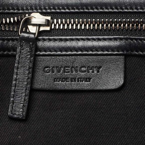 Givenchy Black Sugar Goatskin Leather Medium Antigona Bag - Picture 12 of 12